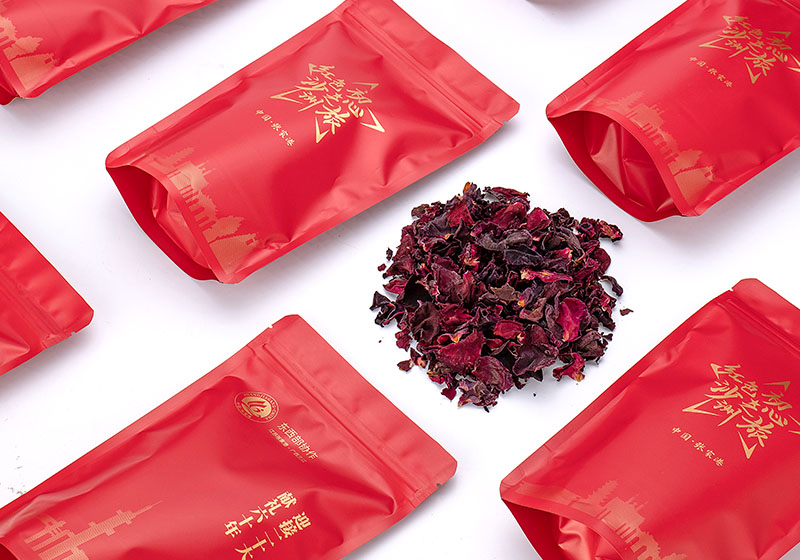 玫瑰花茶文創(chuàng)品牌包裝設(shè)計(jì)